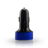 USB 3.0 Car Charger Adapter Dual Port Dual USB Charge LED Display