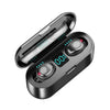 New 5.0 Wireless Bluetooth Headset LED2000mAh Digital Display with Microphone