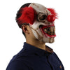 YEDUO Horror Holloween Latex Clown Mask Adult with Red Hair Killer Party
