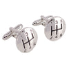 Electroplating Automobile Gear Pattern Cufflinks for Men