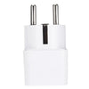 Minismile 3Pcs 2500W EU Plug 2 Feet Standard Travel Power Adapter Charger Kit