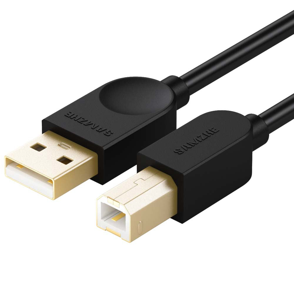 USB Printer Cable Type B Male to A Male