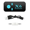 3 in 1 X6 3.5MM Jack Wireless Bluetooth 4.0 Receiver Car Adapter