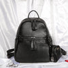 Women's Backpack Solid Color Brief Design Versatile Top Fashion All-match Bag