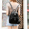 Women's Backpack Solid Color Brief Design Versatile Top Fashion All-match Bag