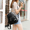 Women's Backpack Solid Color Brief Design Versatile Top Fashion All-match Bag