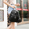 Women's Backpack Solid Color Brief Design Versatile Top Fashion All-match Bag