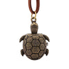 Bronze Cartoon Cute Tortoise Pocket Watch