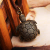 Bronze Cartoon Cute Tortoise Pocket Watch