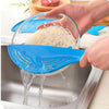 Cooking Tools Kitchen Tool The Whale Shaped Handle Type Water Filter Frame Rice Washer Creative
