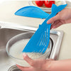 Cooking Tools Kitchen Tool The Whale Shaped Handle Type Water Filter Frame Rice Washer Creative