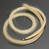 White Professional Violin Bow Hair Mongolian