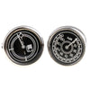 Round Car Tank Gauge Cufflinks for Men