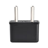 US To EU Adapter Converter Black