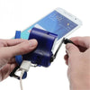 USB Hand Crank Emergency Power SOS Phone Charger Survival Camping Backpack Gear
