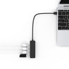 USB2.0 Hub 480MBPS High Speed Indicator USB Hub For Multi-Device Computer Laptop
