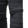 2017 New Men'S Fashion Spell Color Hooded Casual Long-Sleeved Sweater Male Slim Thick Sweater