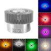 JUEJA LED 3W Hall Light Creative Sun Flower Walkway Porch Decor Ceiling Lamp Control Colorful Lighting