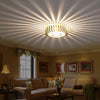 JUEJA LED 3W Hall Light Creative Sun Flower Walkway Porch Decor Ceiling Lamp Control Colorful Lighting