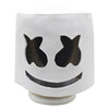 YEDUO Halloween Soft Latex DJ Marshmello Mask Cosplay Costume Accessory