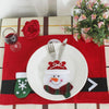 WS Christmas Design Tableware Knife and Fork Bag 3PCS