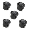 5 x Round Rocker Switch SPST