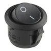 5 x Round Rocker Switch SPST