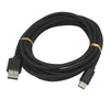 Minismile 3M 2.4A Fast Charge USB 3.1 Type-C to USB Male Charging / Data Cable