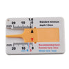 YEDUO Tyre Tread Depth Gauge Caliper Car Motorcycle Wheel  Measurement