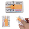 YEDUO Tyre Tread Depth Gauge Caliper Car Motorcycle Wheel  Measurement