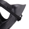 YEDUO Halloween Half Face Mask Black Masquerade Dressing Party Cosplay
