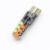 2Pcs T10 W5W LED Car Lights LED Bulbs RGB COB Remote Control 194 168 501