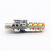 2Pcs T10 W5W LED Car Lights LED Bulbs RGB COB Remote Control 194 168 501