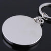 YEDUO 50 Years Perpetual Calendar Keyring Keychain Silver Alloy Key Chain Ring