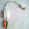 USB Line with Sound Card 7.1 Sound Sound Card Independent External Sound Card