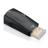 Gold-Plated HDMI to VGA Converter Adapter with 3.5mm Audio Port for PC Laptop DVD