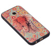 3D Embossed Color Pattern TPU Soft Back Case for Samsung Galaxy A5 2017
