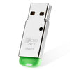 Mini Metal USB 2.0 Micro SD / TF Card Reader - Blue