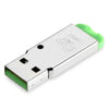 Mini Metal USB 2.0 Micro SD / TF Card Reader - Blue