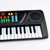 Electronic Organ Musical Keyboard Toy 37 Key Kids Piano with Microphone
