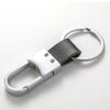 YEDUO Men Leather Metal KeyChain Car Key Ring