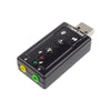 Hot USB 2.0 3D External 7.1 Channel Virtual 12MBPS Audio Sound Card Adapter