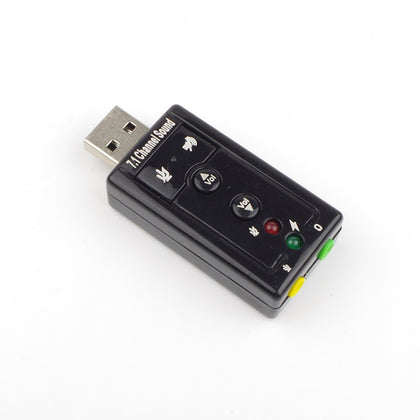 Hot USB 2.0 3D External 7.1 Channel Virtual 12MBPS Audio Sound Card Adapter