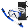 Two-Piece Suite of Full Dry Respiratory Tube for Adults with Snorkeling Antifogg
