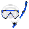 Two-Piece Suite of Full Dry Respiratory Tube for Adults with Snorkeling Antifogg