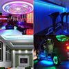 Supli 5M Waterproof Flexible Strip Smd 3528 Rgb 300LEDS with 44KEY Ir Remote Controller And 12V 3A Power Supply