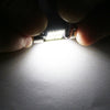 4PCS White 31mm 4014 10SMD Festoon Dome Map Interior LED Light Bulbs DE3175 3021