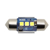 4PCS White 31mm Osram 3030 3 SMD Festoon Wedge Dome Interior LED Light