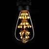 SUPli 1Pack Vintage Edison Bulbs AC 220V - 240V 3W Bright Starry Style Squirrel Cage Light Bulb for Home Lamp Lighting Fixtures Decorative Antique Filament Nostalgic Glass E27 Medium Base Warm Yellow