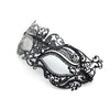 Halloween Masquerade  for beauty Women Metal Mask Shiny  Rhinestone Eye Mask